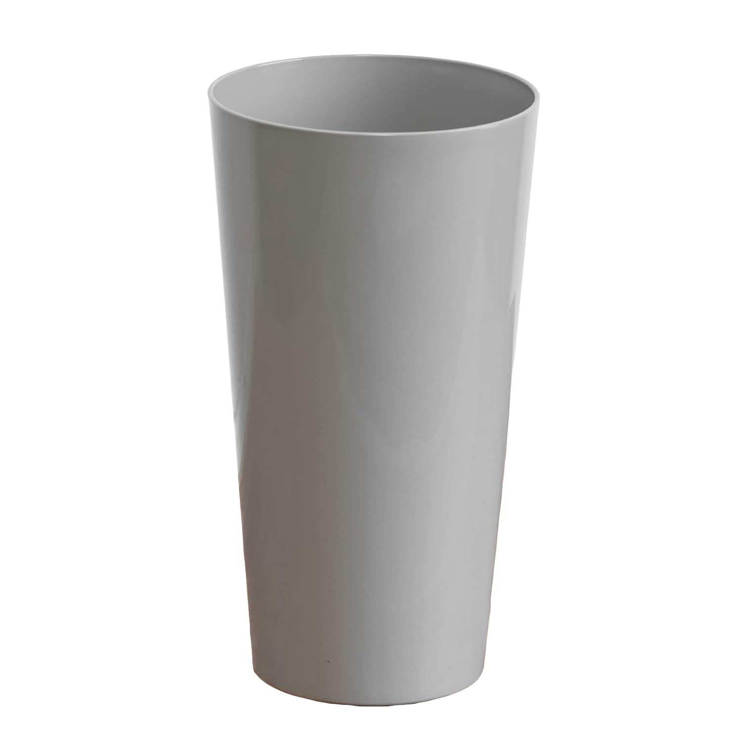 Set Of 4 Grey Tall Round Planter Covers