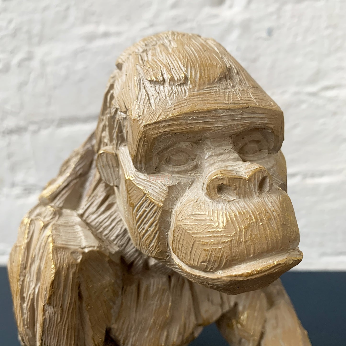 Driftwood Effect Gorilla Ornament