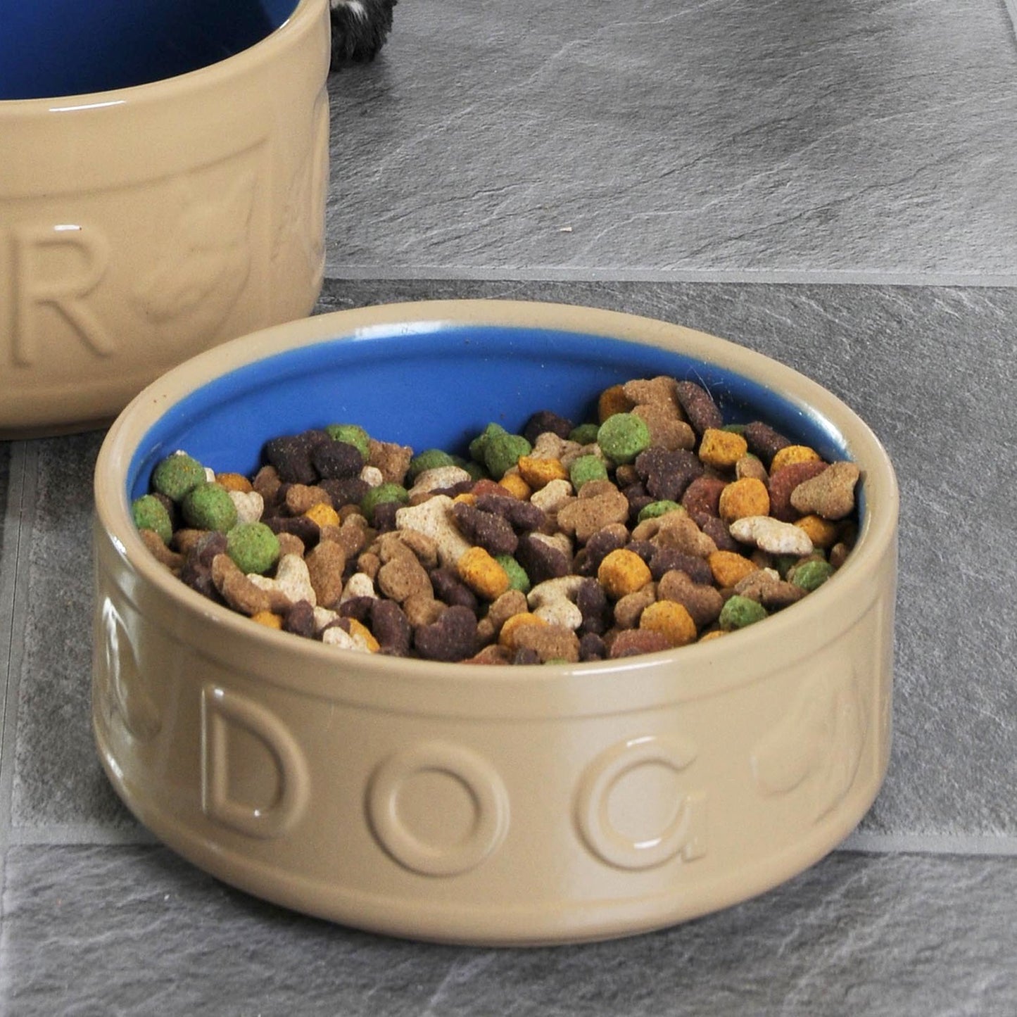 Mason Cash Cane & Blue Dog Bowl 18cm