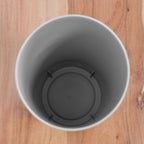 Set Of 4 Grey Tall Round Planter Covers