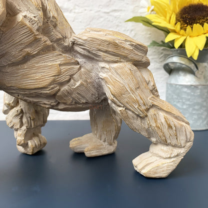 Driftwood Effect Gorilla Ornament