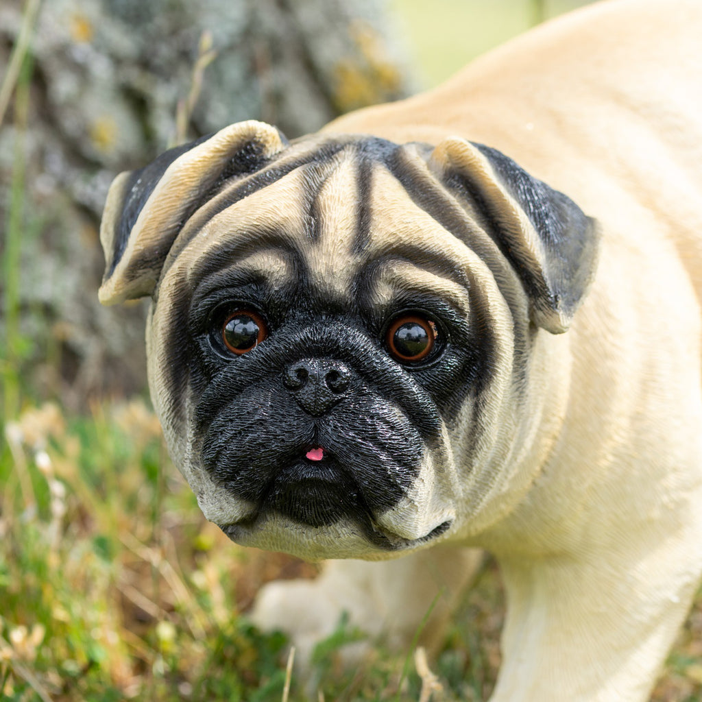 Resin Cocking Dog Ornament