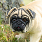 Resin Cocking Dog Ornament