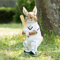 Rabbit Cricket Player Ornament