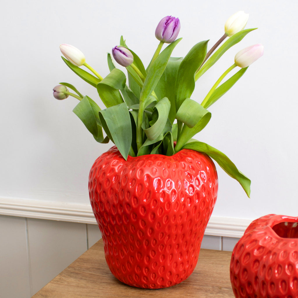 Strawberry Vase