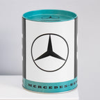 Mercedes Benz Service Oil Barrel Money Tin