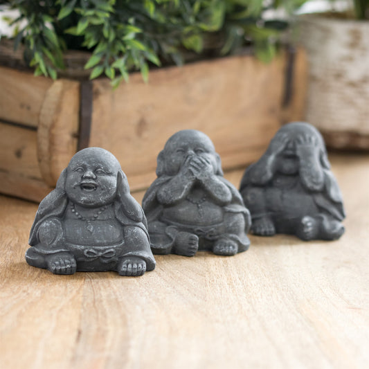 Small Three Wise Buddha Ornaments