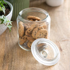 Set Of 3 Glass Storage Jars