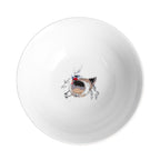 Set Of 4 Country Hen Cereal Bowls