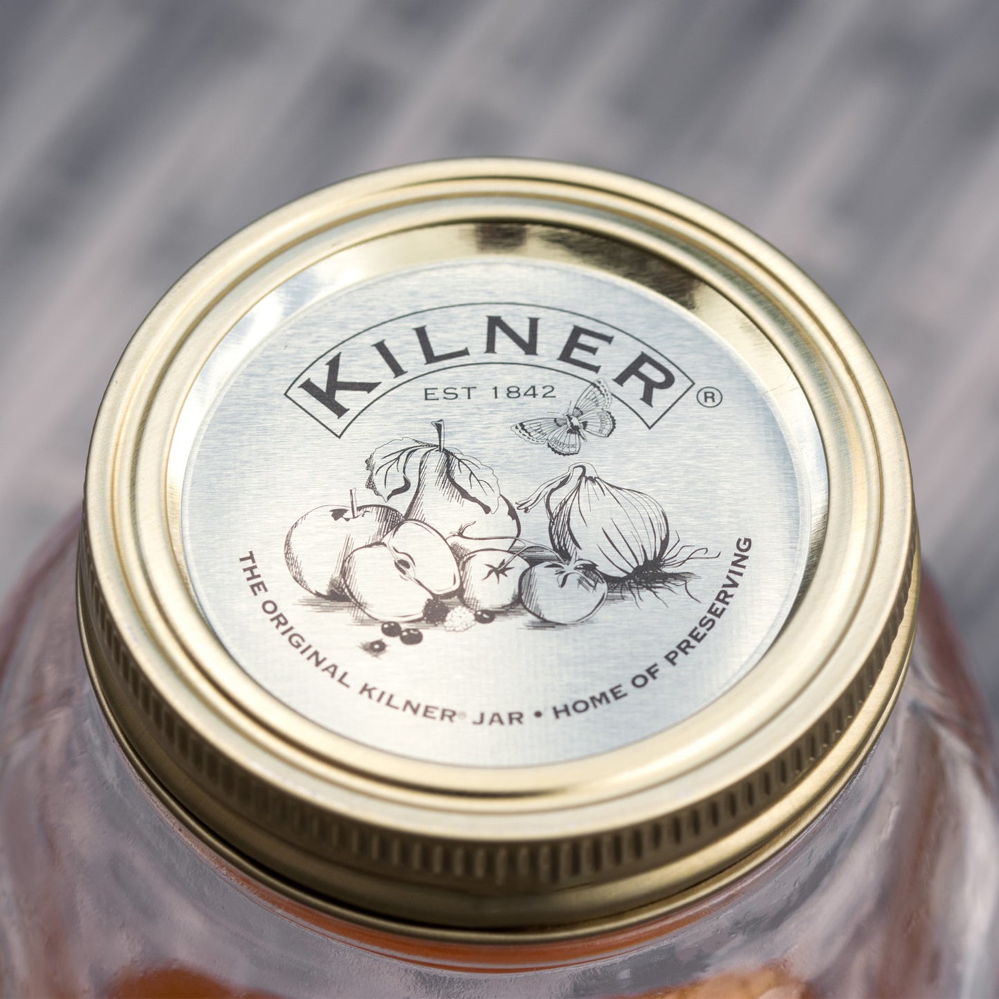 1L Kilner Screw Top Glass Preserve Jars Set Of 3