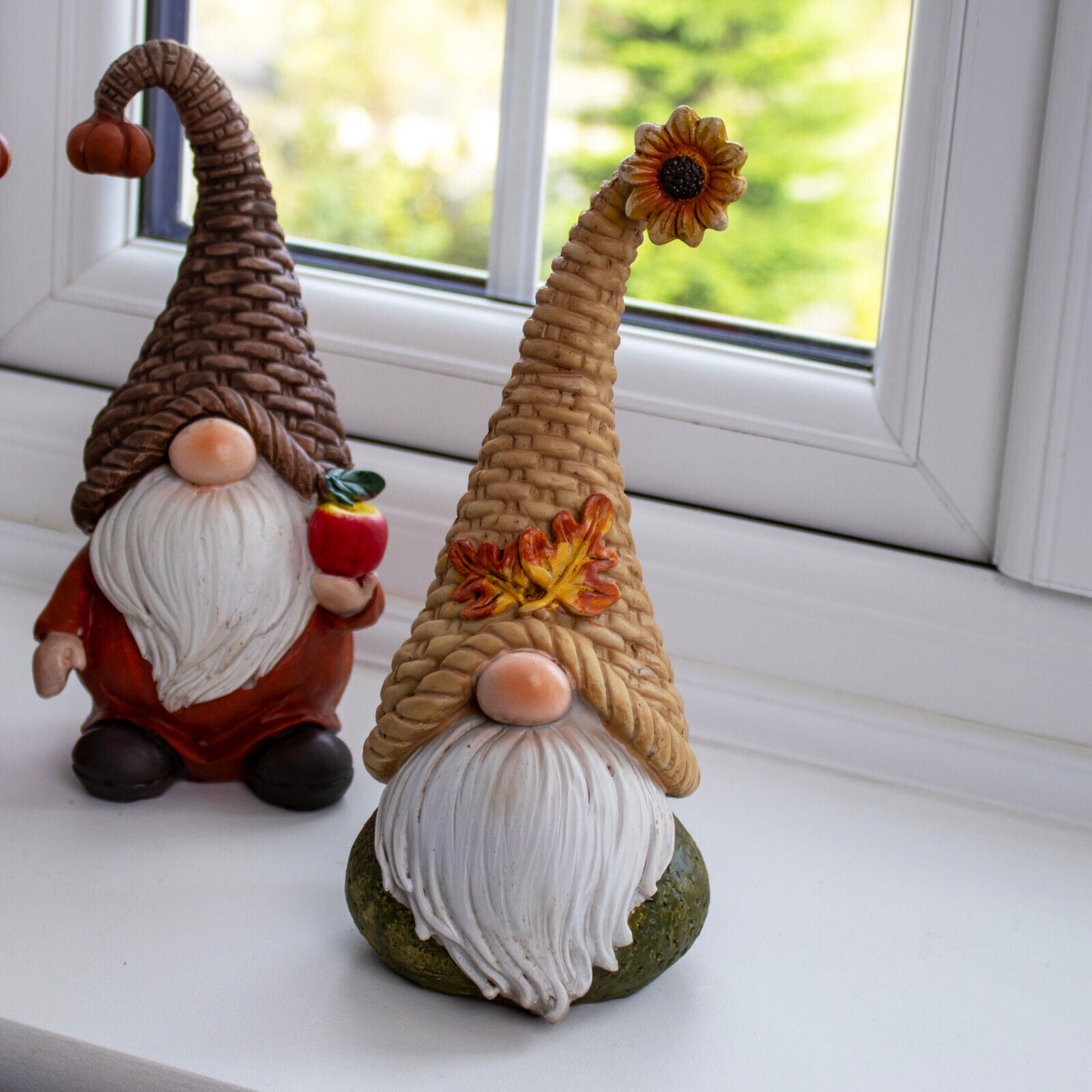 Set Of 3 Autumn Gnome Figures