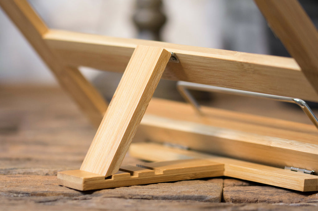 Bamboo Cookbook Stand