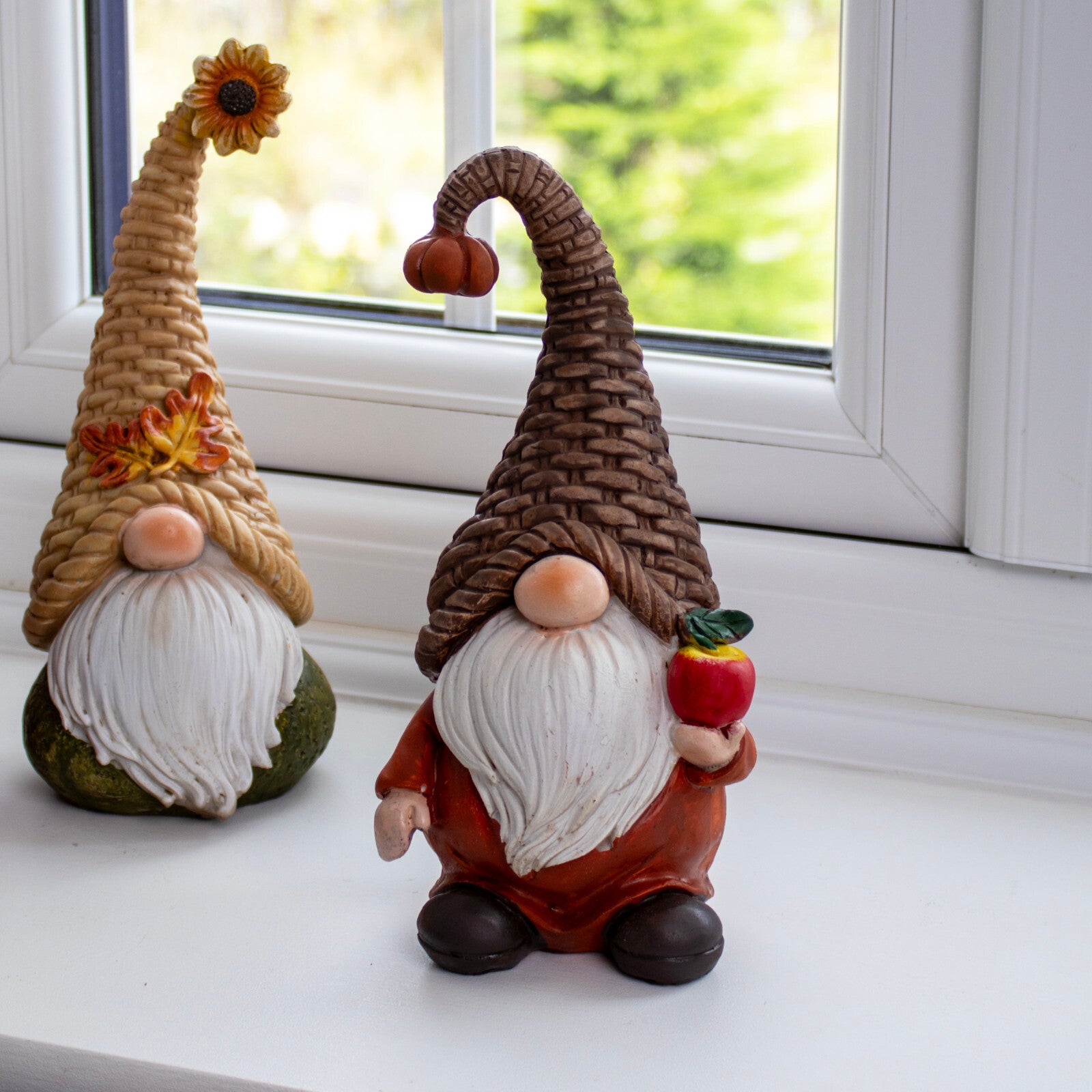 Set Of 3 Autumn Gnome Figures
