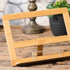 Bamboo Cookbook Stand