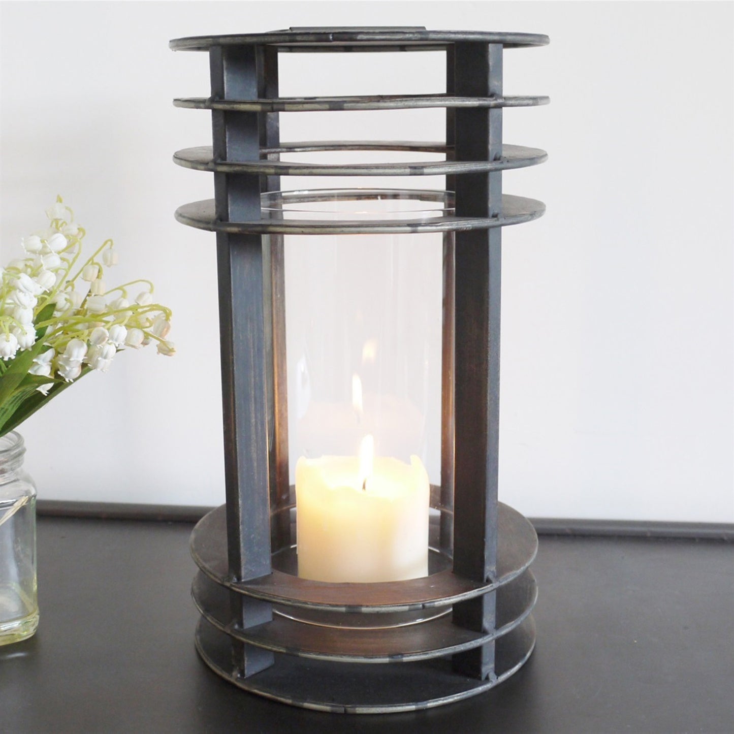 Art Deco Candle Lantern