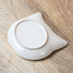 Ceramic Ginger Cat Face Saucer