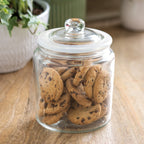 Set Of 3 Glass Storage Jars