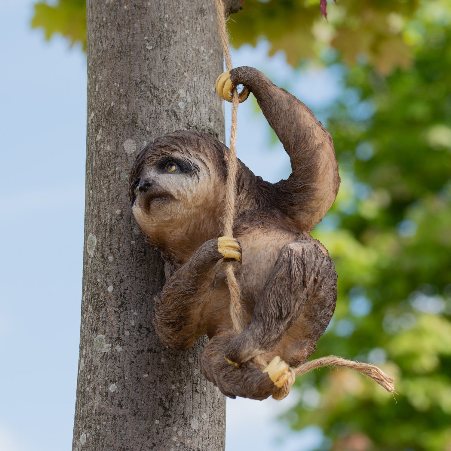 Hanging Sloth Sculpture