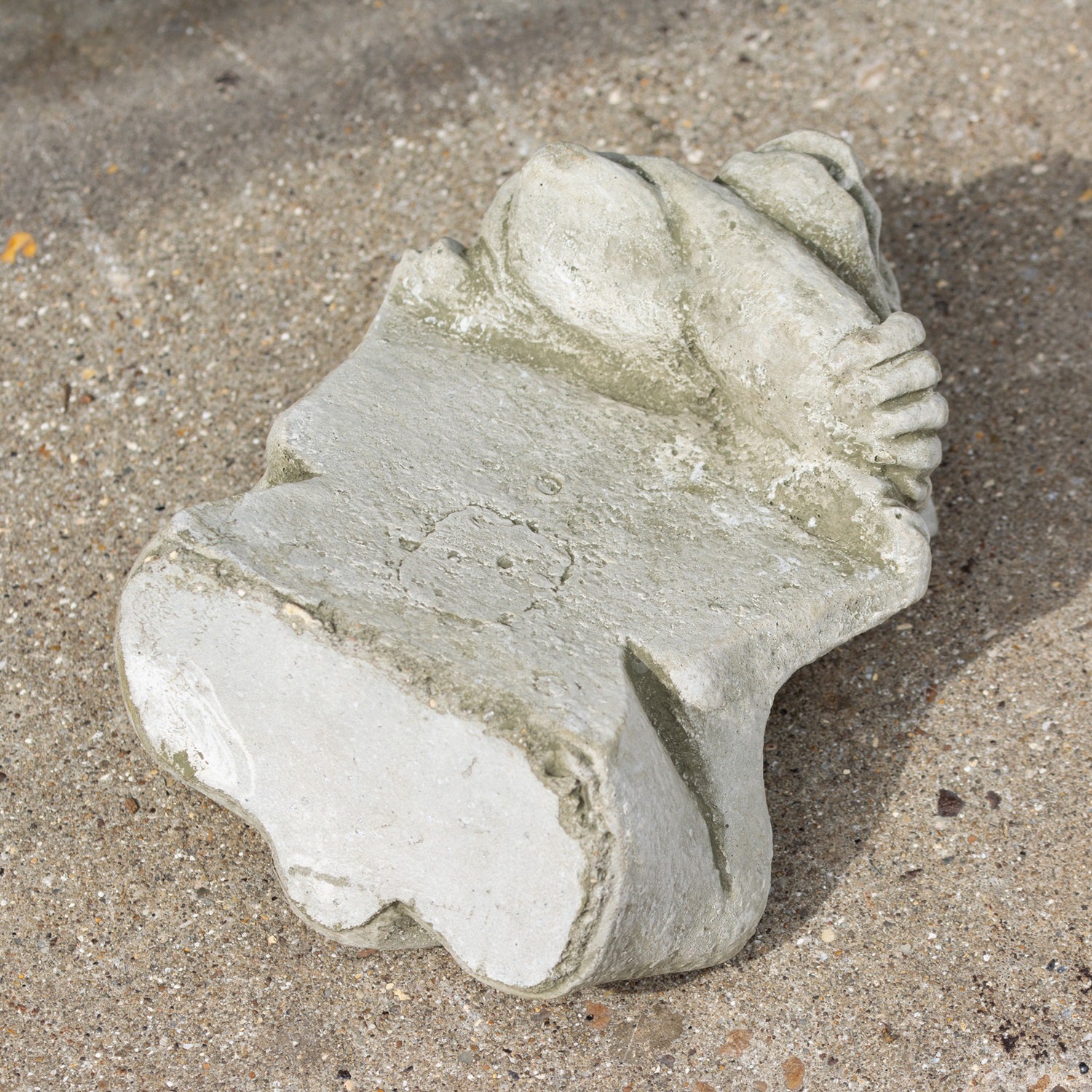 Stone Peeping Gremlin Sculpture