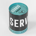 Mercedes Benz Service Oil Barrel Money Tin