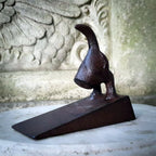 Cast Iron Dog Tail Doorstop
