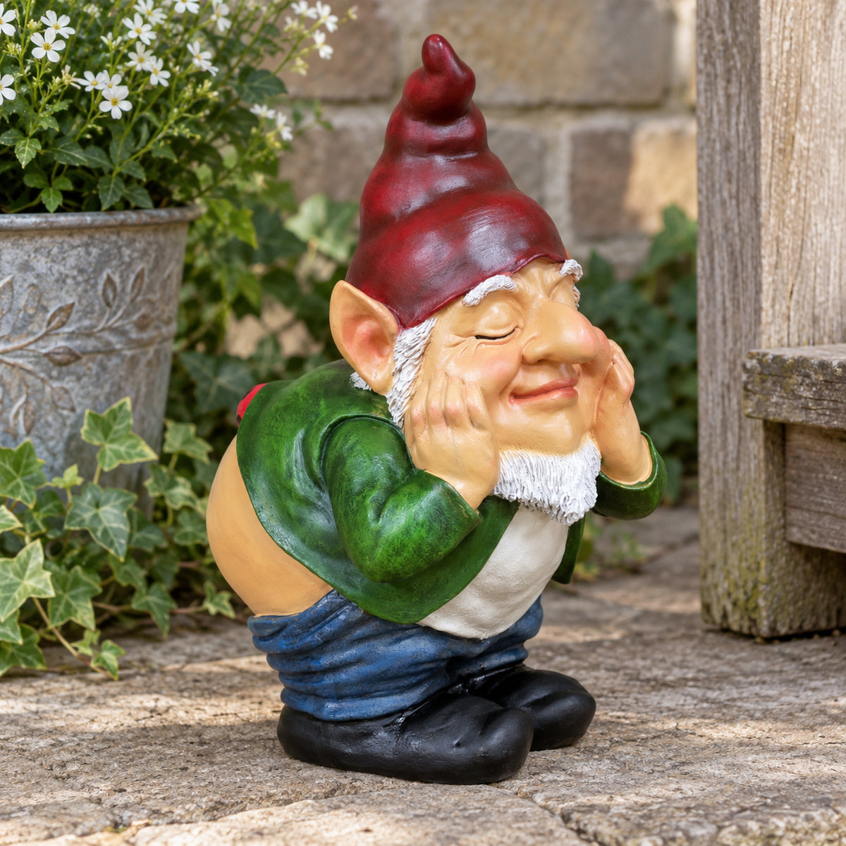 Bottom Out Garden Gnome Ornament