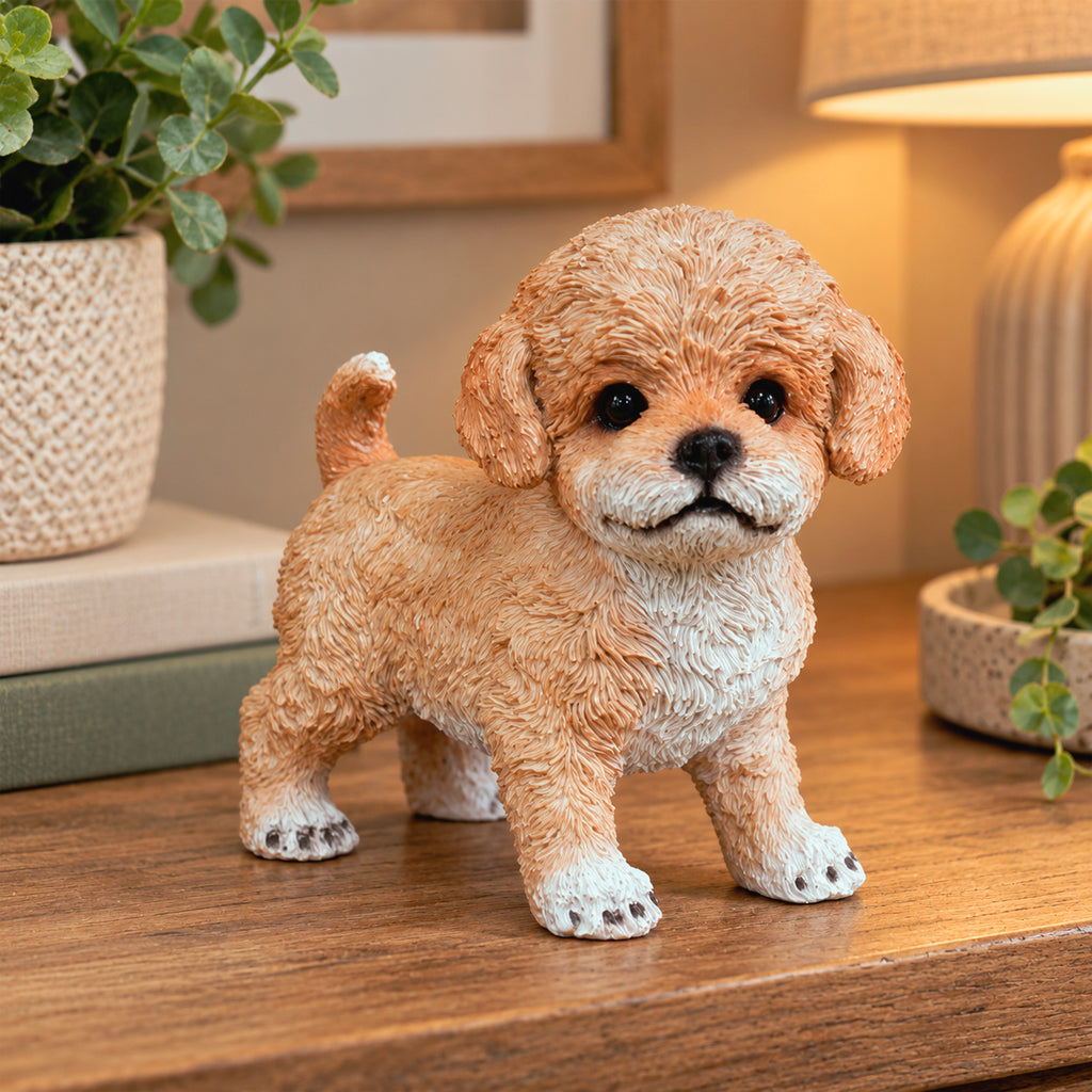 Standing Cockapoo Puppy Ornament