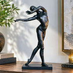 Bronze Dancing Woman Sculpture