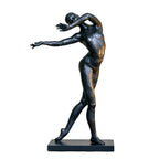 Bronze Dancing Woman Sculpture