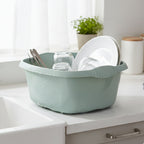 Silver Sage Square Washing Up Bowl
