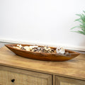 Teak Root Wood Boat Bowl
