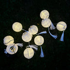 10 Chinese Lantern Outdoor Solar Lights
