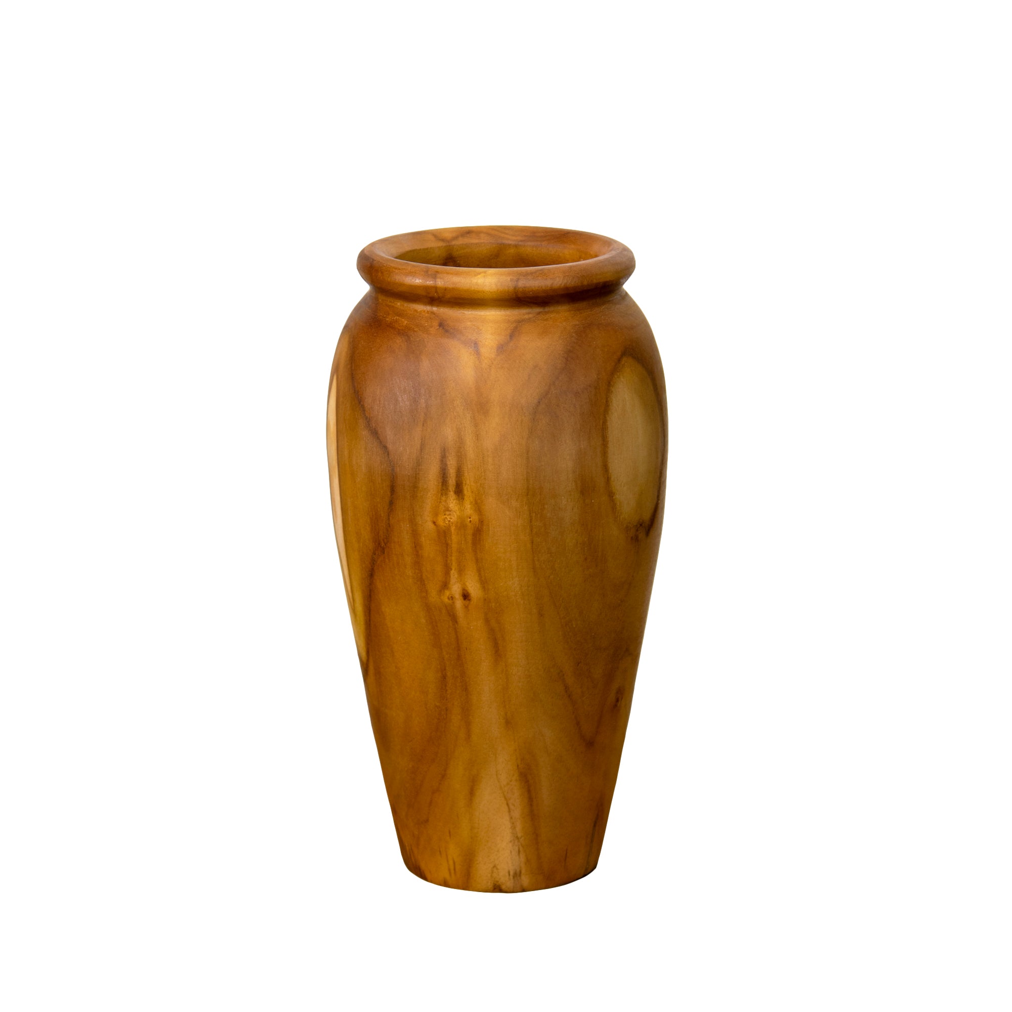 Teak Root Urn Vase