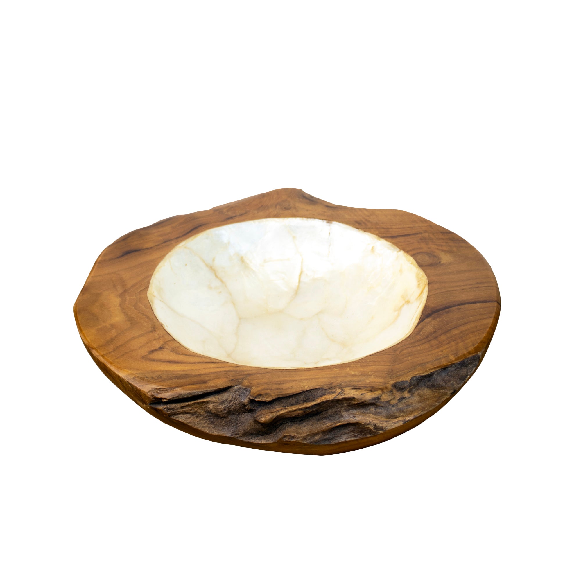 Teak Root Pearl Bowl