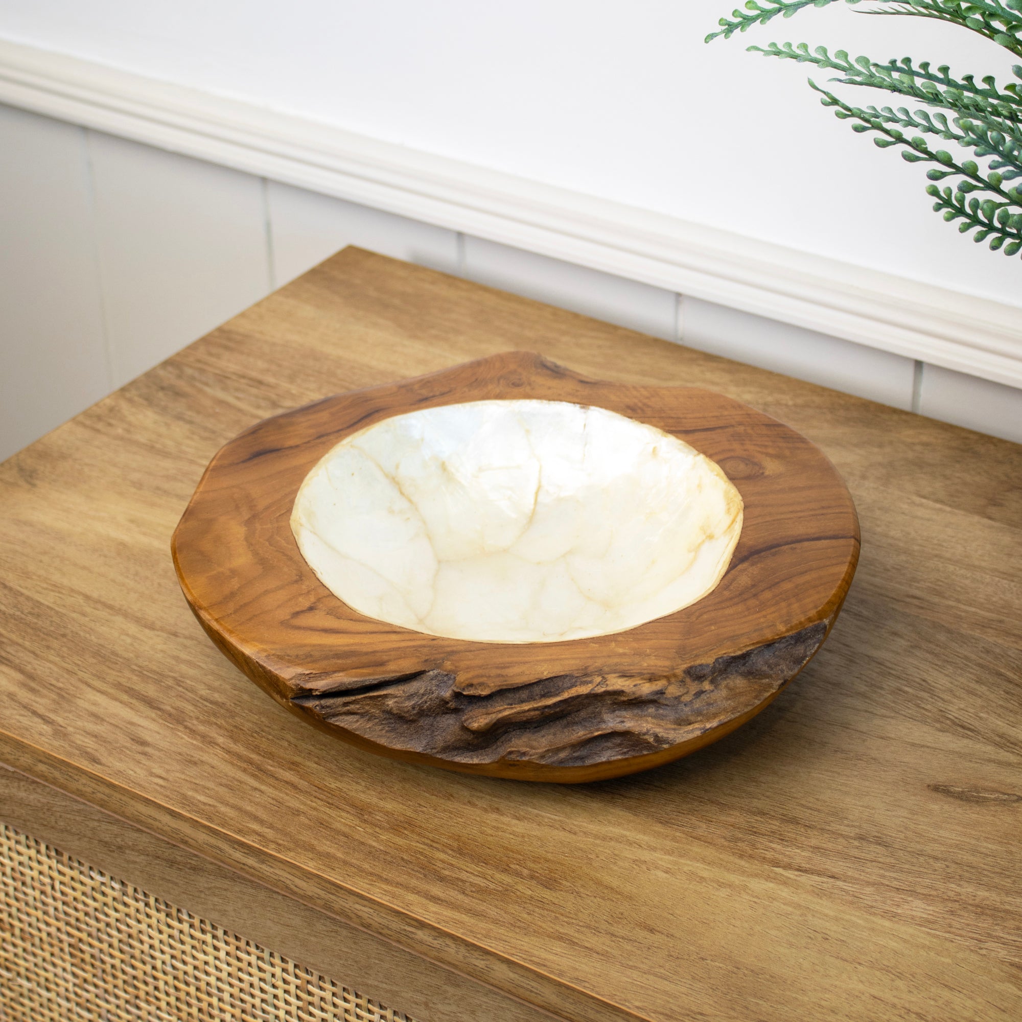 Teak Root Pearl Bowl