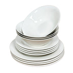 Super White 12 Piece Dinner Set