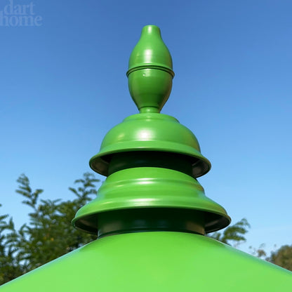 Green Lamp Post Top Lantern