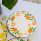 Set Of 6 Summer Fruit Dinner Plates