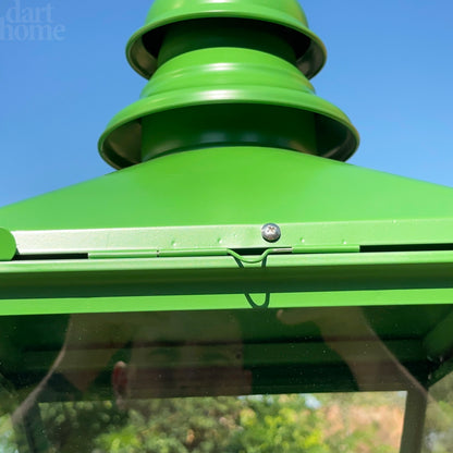 Green Lamp Post Top Lantern