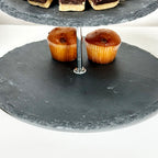 2 Tier Slate Cake Stand