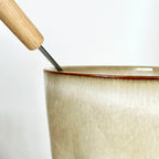 Reactive Glaze Chocolate Fondue Set