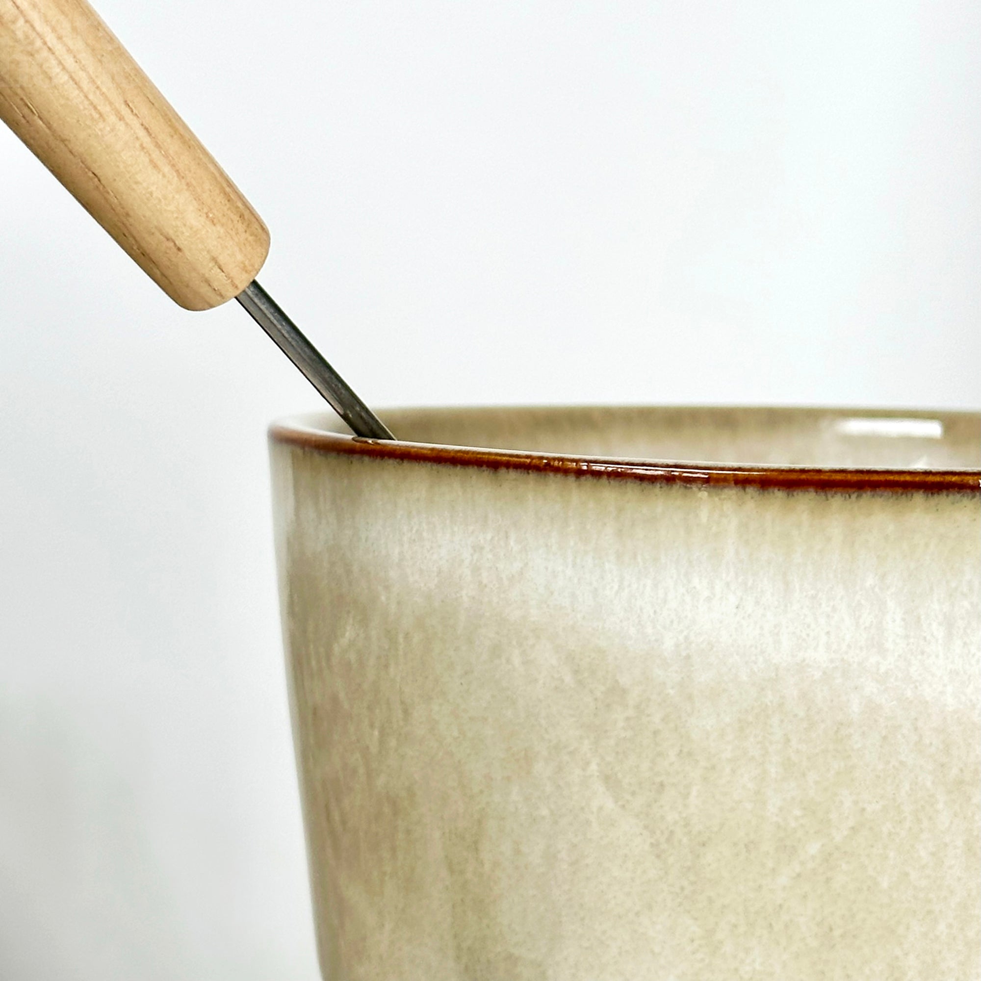 Reactive Glaze Chocolate Fondue Set