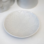 Set Of 3 Grey Buddha Ceramic Bathroom Accessories