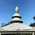 Grey Lamp Post Top Lantern