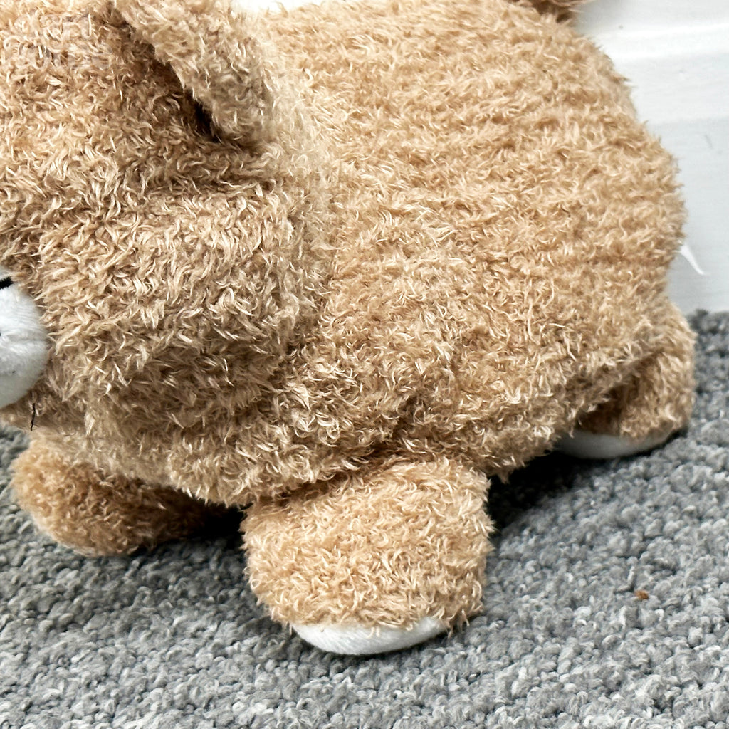 Brown Furry Cat Doorstop