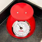 Steelex Red Kitchen Scales
