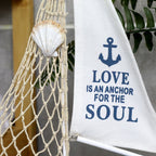 Decorative Blue And White Nautical Boat