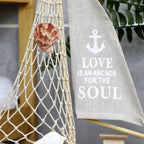 Decorative Natural Wood Nautical Boat
