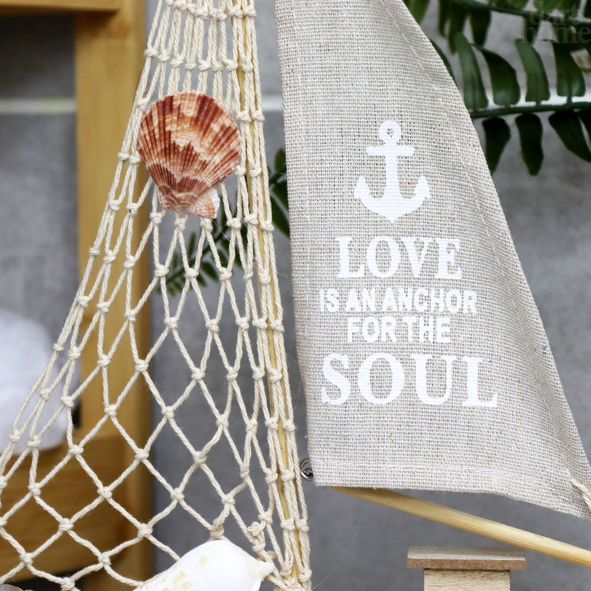 Decorative Natural Wood Nautical Boat