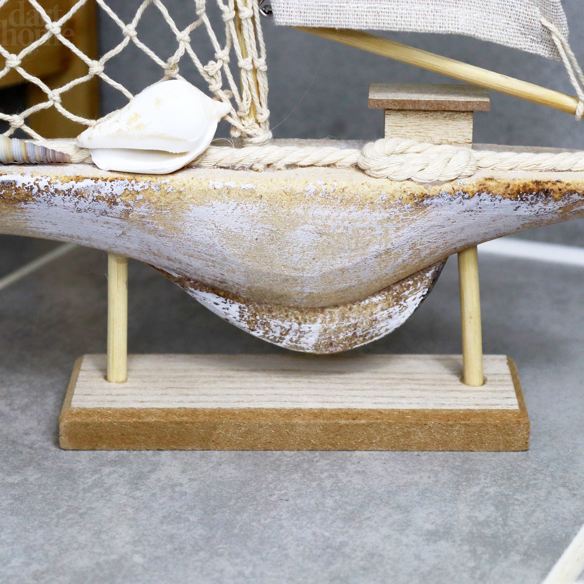 Decorative Natural Wood Nautical Boat